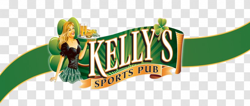 Logo Kelly's Sports Pub Bar Font Brand - Hamburger - Activities Transparent PNG