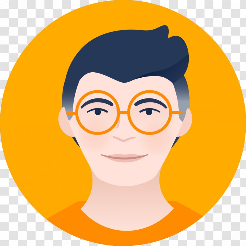 Glasses Face Eyewear Facial Expression - Cartoon - Milo Transparent PNG