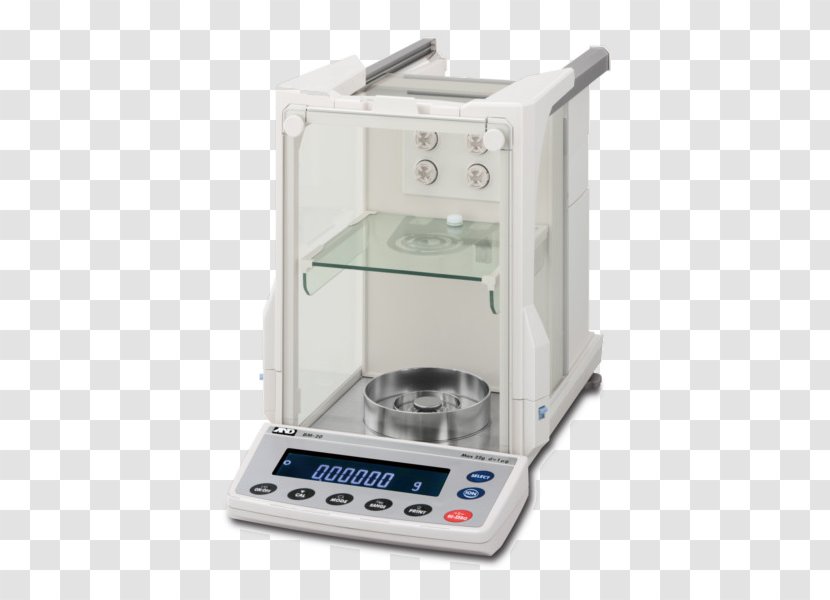 Analytical Balance A&D Company Measuring Scales Microbalance Laboratory - Hardware - Measurment Transparent PNG