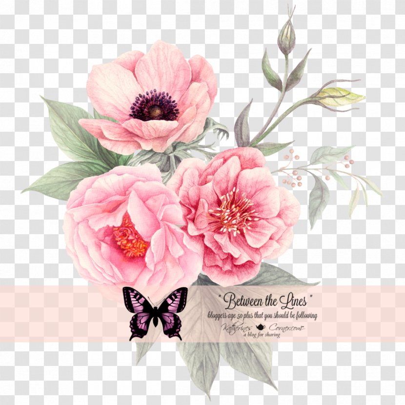 Cut Flowers Peony Garden Roses Floral Design - Blog - Corner Flower Transparent PNG