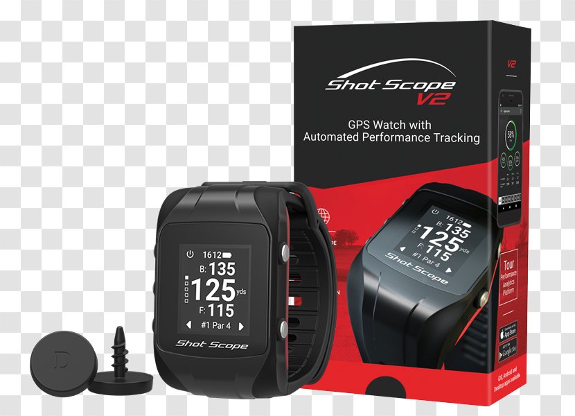 GPS Navigation Systems Golf Watch Tracking Unit Shot Scope - Hardware - Child Performance Transparent PNG