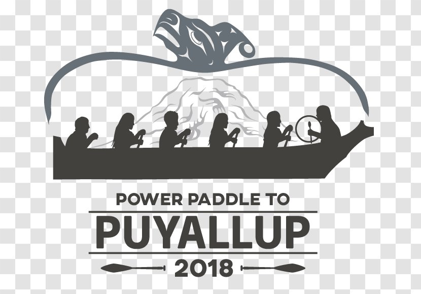 Puyallup People Tribal Canoe Journeys Lushootseed Tribe - Text Transparent PNG