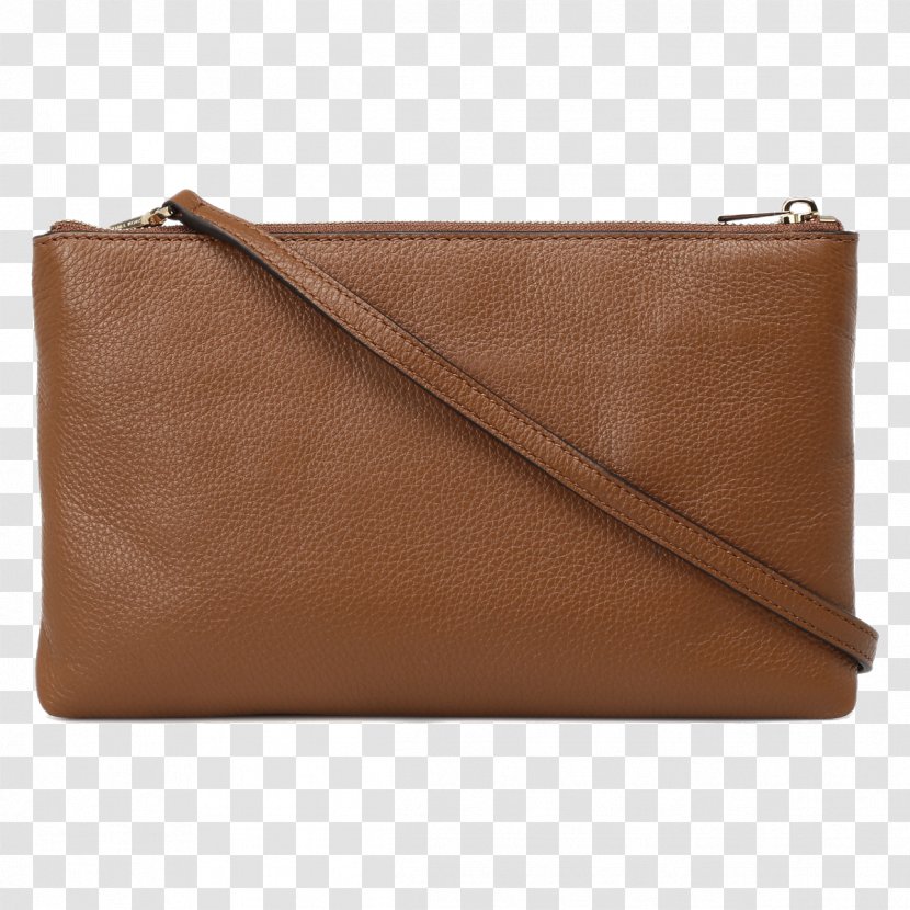 Handbag Coin Purse Leather Brown - Shoulder - Acorn Transparent PNG