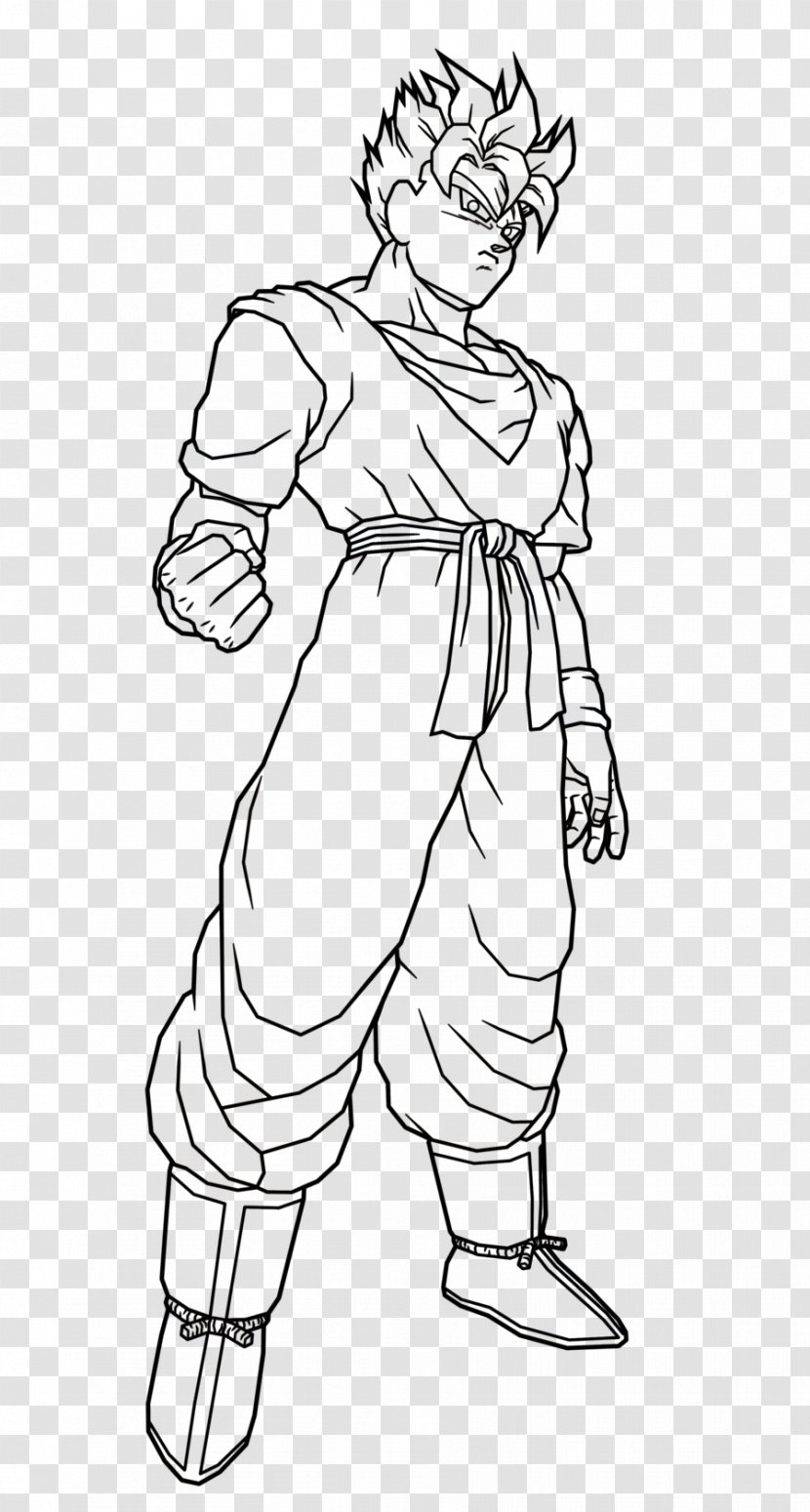 Gohan Trunks Goku Vegeta Super Saiya - Human Leg Transparent PNG