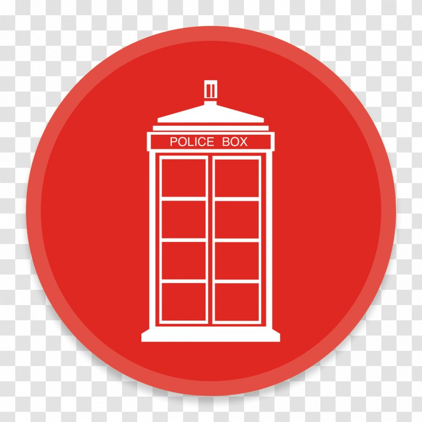 Christmas Ornament Red Font - DrWho 1 Transparent PNG