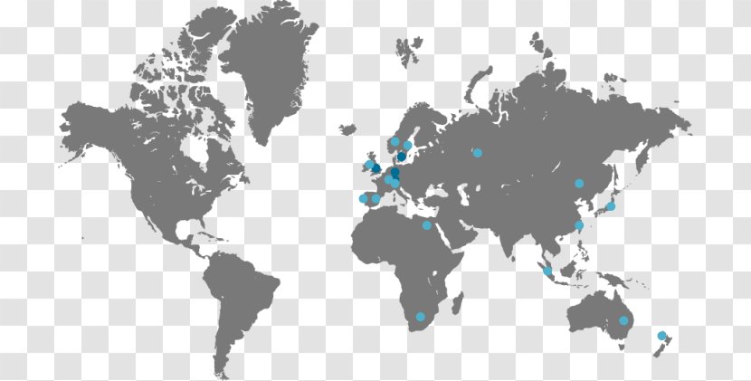 World Map Globe Mercator Projection - Early Maps - Medical Office Transparent PNG