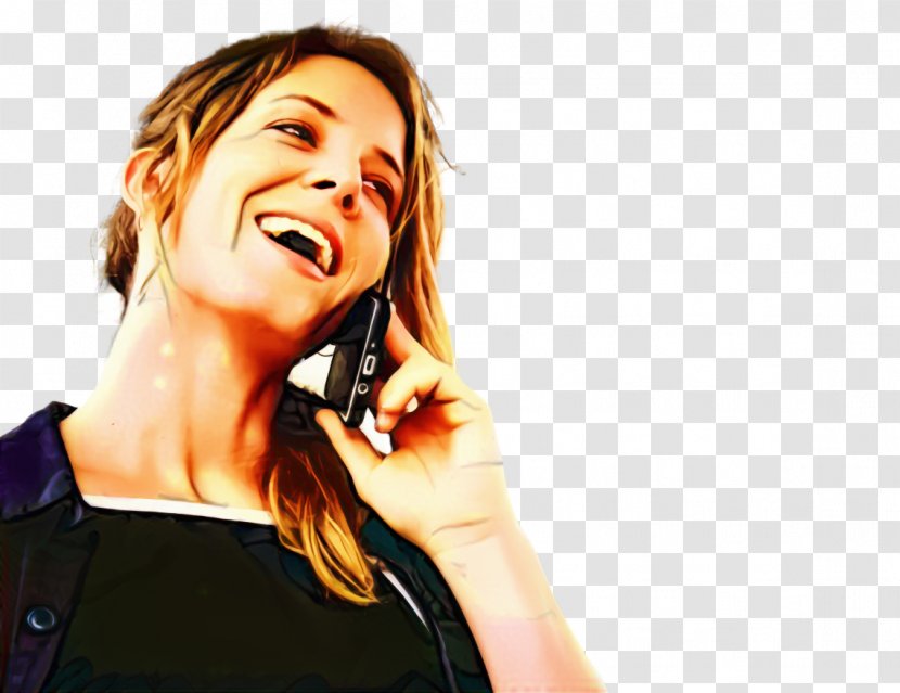 Woman Happy - Smile - Singer Neck Transparent PNG