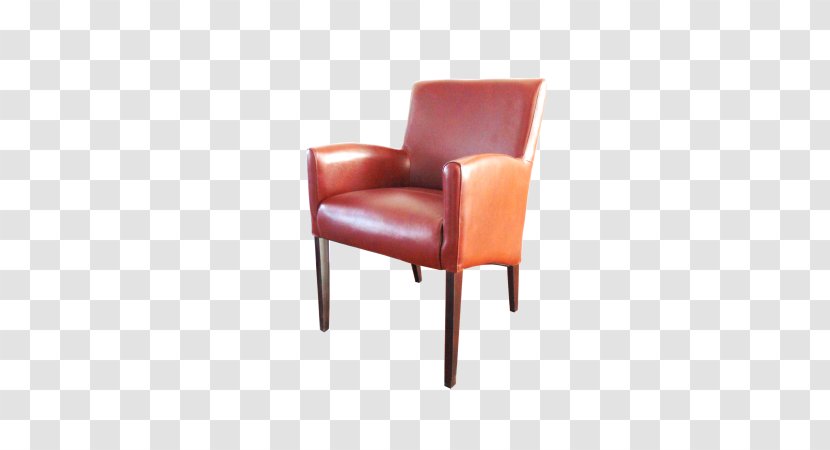 Club Chair Armrest - Leather Transparent PNG