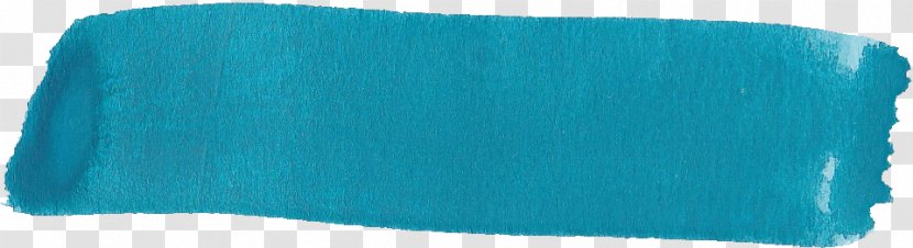 Watercolor Painting Brush Turquoise - Azure - Turquise Transparent PNG