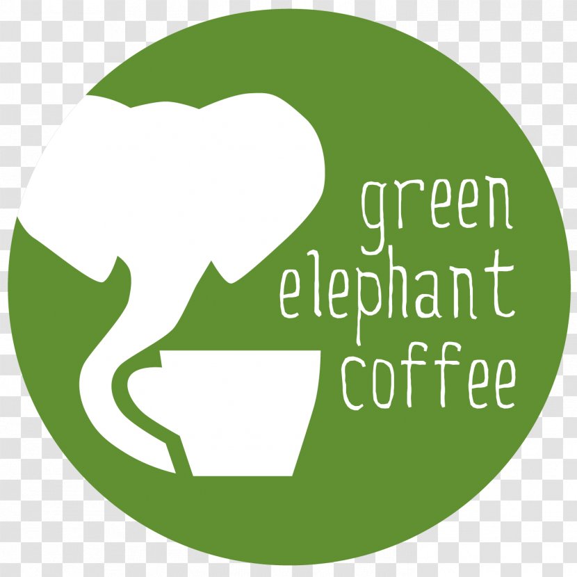 Green Elephant Coffee Cafe Roasting - Arabica Transparent PNG