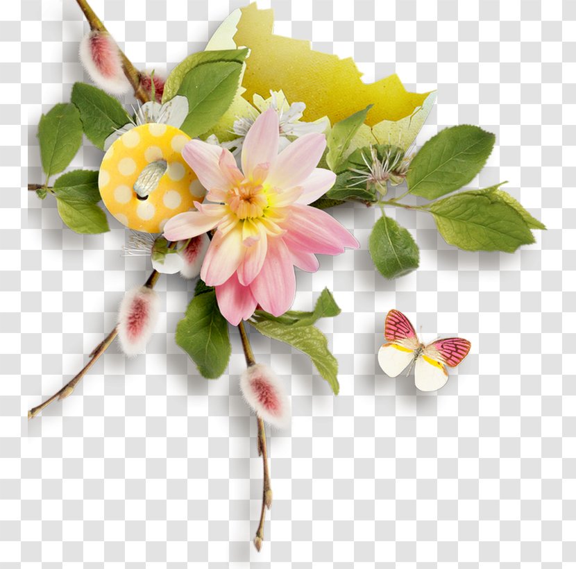 Wreath Of May Easter Flower - Egg - Spring Doll Transparent PNG