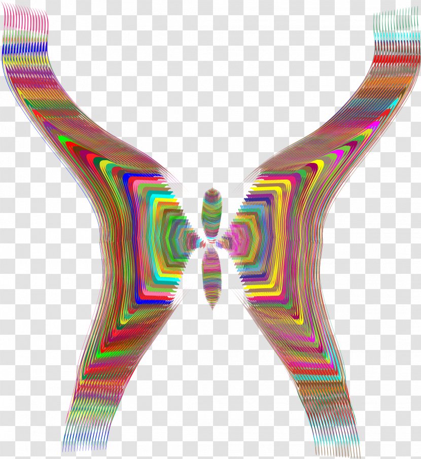 Neck Line - Colourful Triangles Number Transparent PNG
