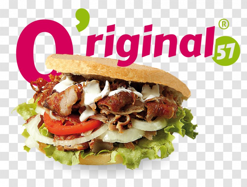 Doner Kebab Pan Bagnat Breakfast Sandwich Cheeseburger - Junk Food Transparent PNG