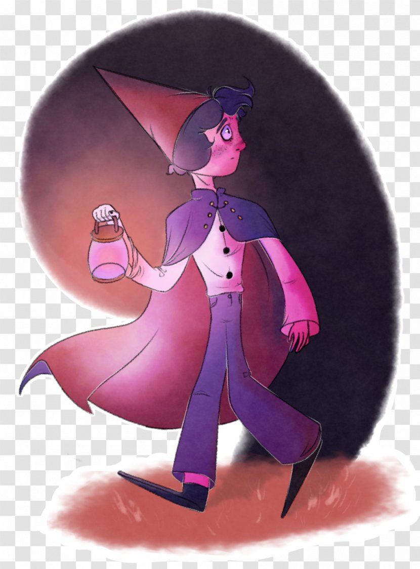 DeviantArt Cartoon Artist Character - Purple - Over The Garden Wall Transparent PNG