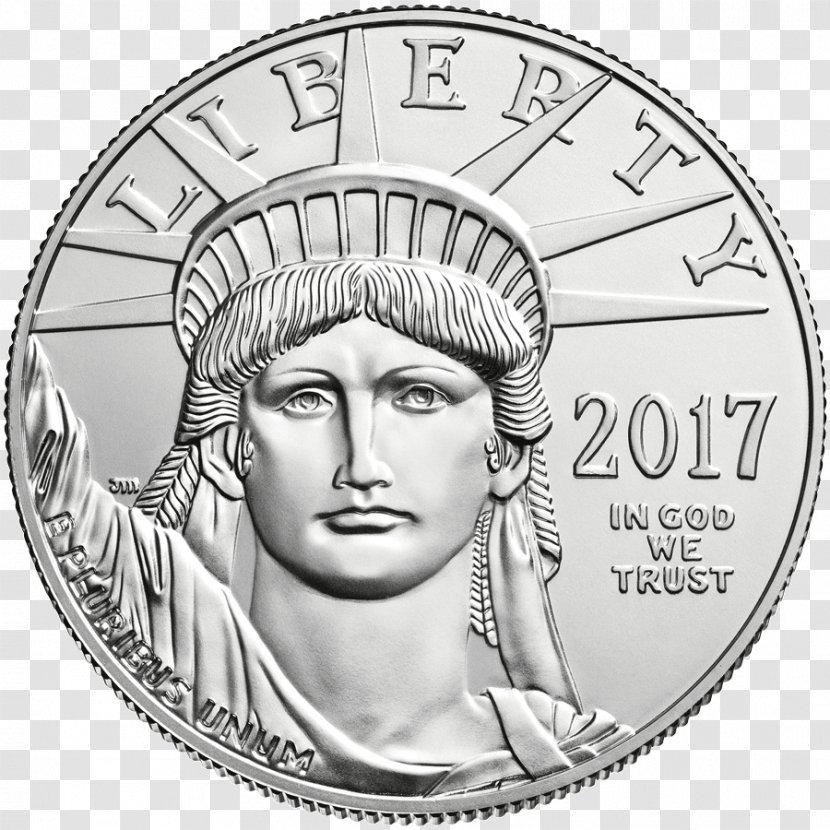 Perth Mint American Platinum Eagle Coin Bullion - United States Transparent PNG
