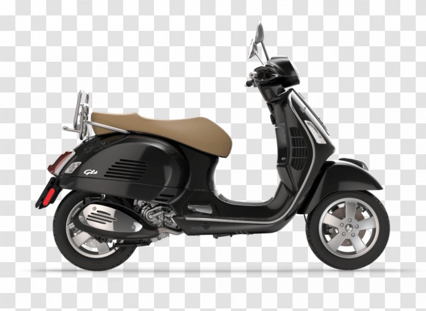 Piaggio Vespa GTS 300 Super Scooter Motorcycle - Traction Control System - Royal Special Transparent PNG