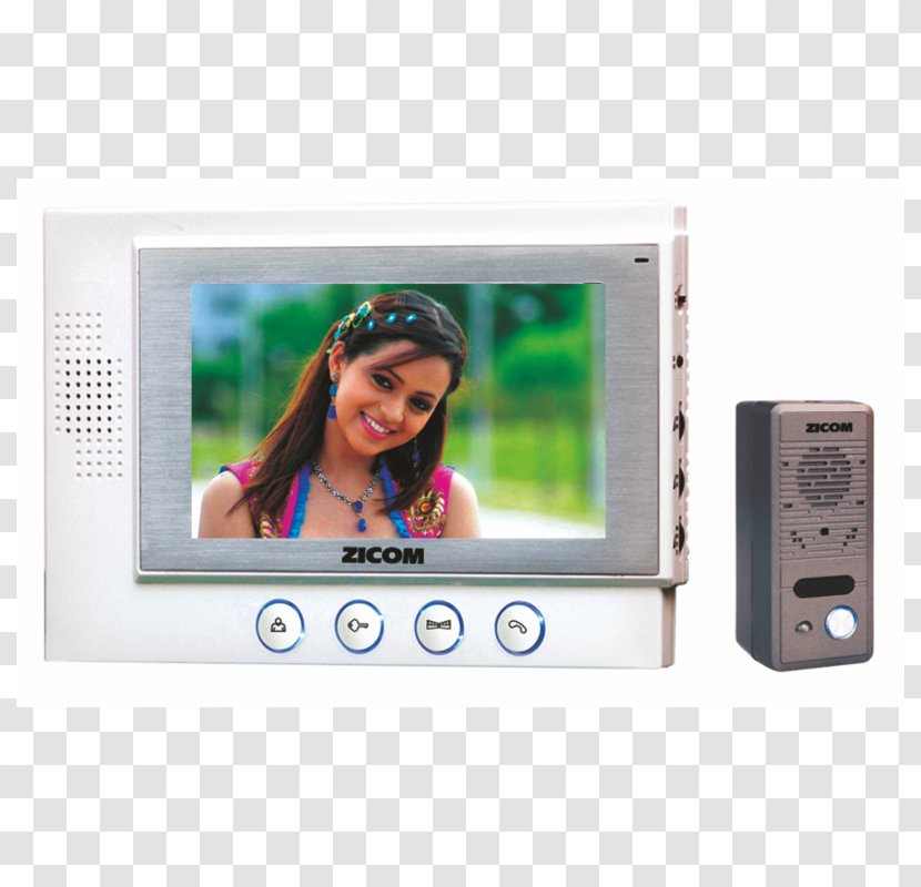H. J. ENTERPRISES Video Door-phone Door Phone Telephone Intercom - Zicom Transparent PNG