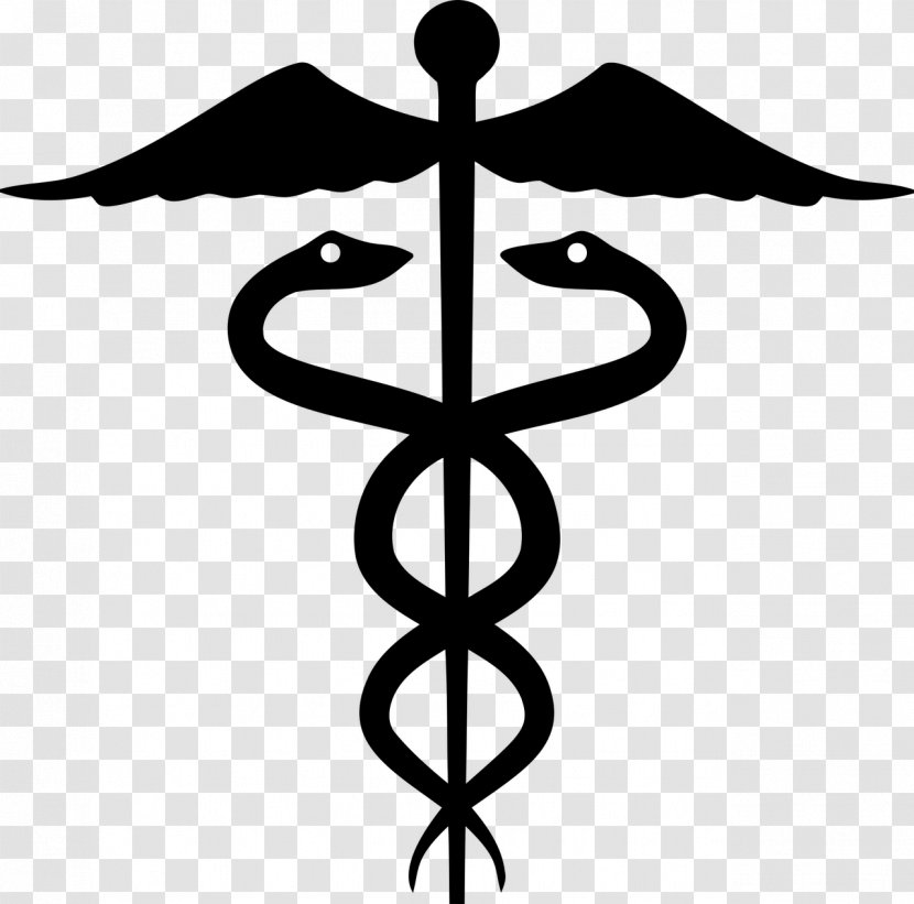 Rod Of Asclepius Staff Hermes Medicine - Mythology Transparent PNG