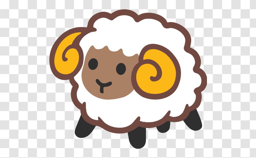 Sheep Emoji Transparent PNG