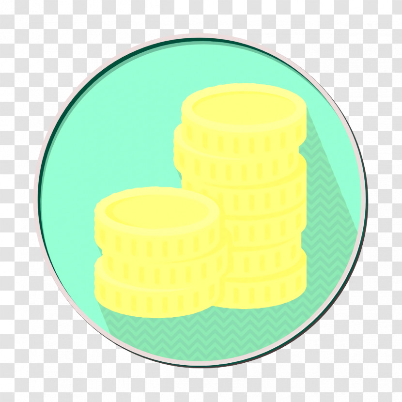 Cash Icon 02. Business Icon Coins Icon Transparent PNG