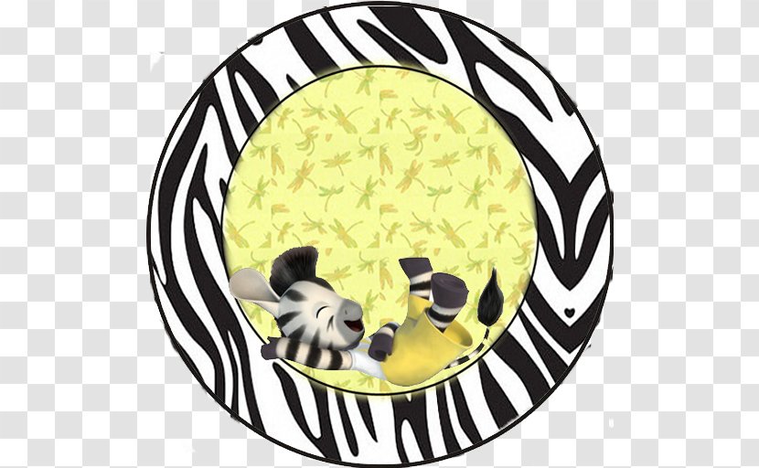 Zebra Party Birthday Candy Bar Chocolate - Yellow Transparent PNG