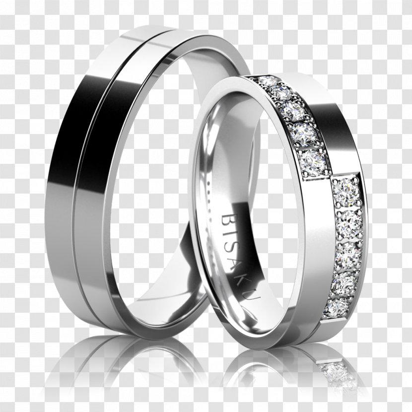 Wedding Ring Engagement Bisaku - Gold Transparent PNG