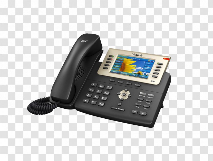 VoIP Phone Yealink W52H SIP-T29G Session Initiation Protocol Telephone - Electronics Accessory - Sip Transparent PNG