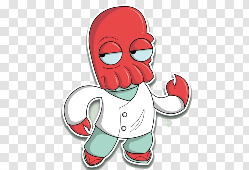 Zoidberg Bender Leela Philip J. Fry - Flower - Futurama Transparent PNG