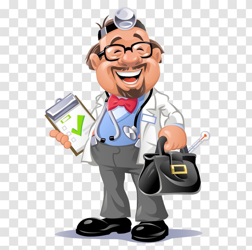 Clip Art Vector Graphics Physician Illustration Humour - Thumb - Land Loan Application Transparent PNG