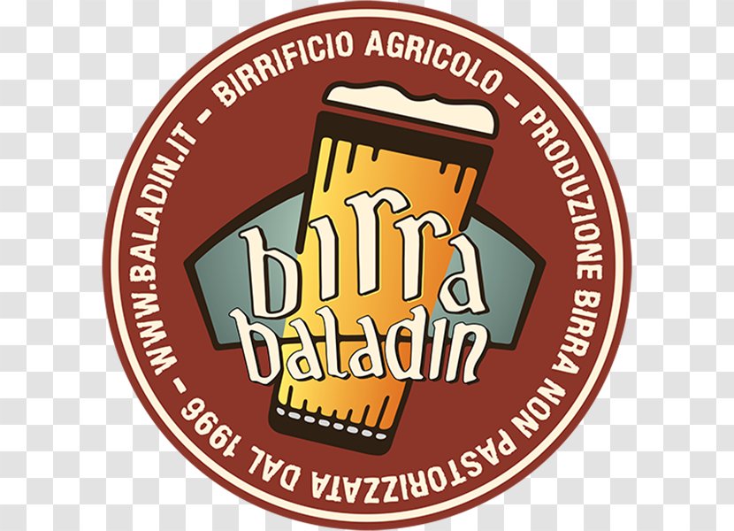Beer Baladin Open Garden Logo Le - Label - Campo De Fiori Rome Transparent PNG