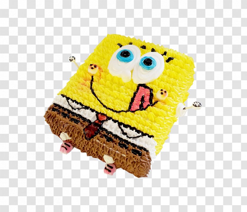 Milk Birthday Cake Shortcake Sponge Bakery - SpongeBob Transparent PNG