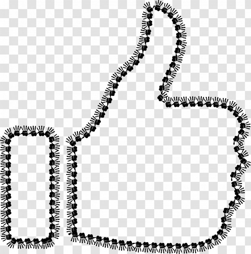 Thumb Signal Clip Art - Body Jewelry - Pages Transparent PNG