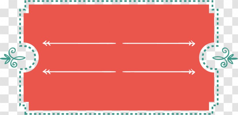 Text Box Clip Art - Diagram - Red Minimalist Transparent PNG