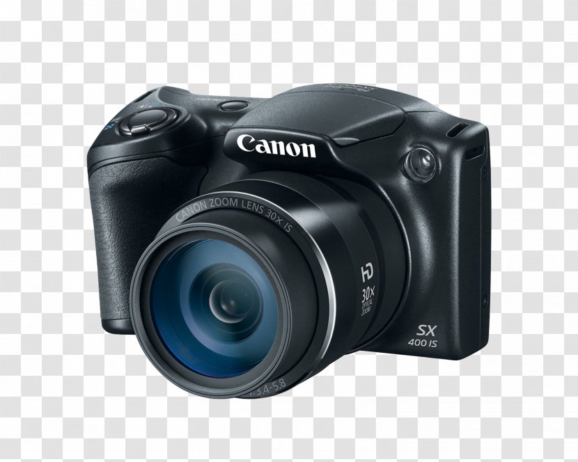 Canon PowerShot SX400 IS SX410 Point-and-shoot Camera Zoom Lens - Cameras Optics - Digital File Transparent PNG