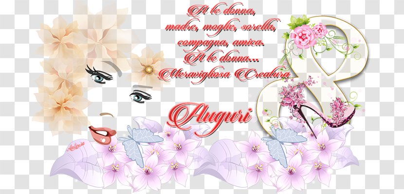 Floral Design Greeting & Note Cards Desktop Wallpaper Font - Blossom - Festa Della Donna Transparent PNG