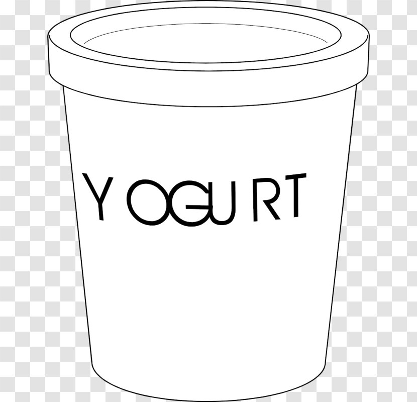 Milk Coloring Book Colouring Pages Dairy Products Yoghurt - Text Transparent PNG