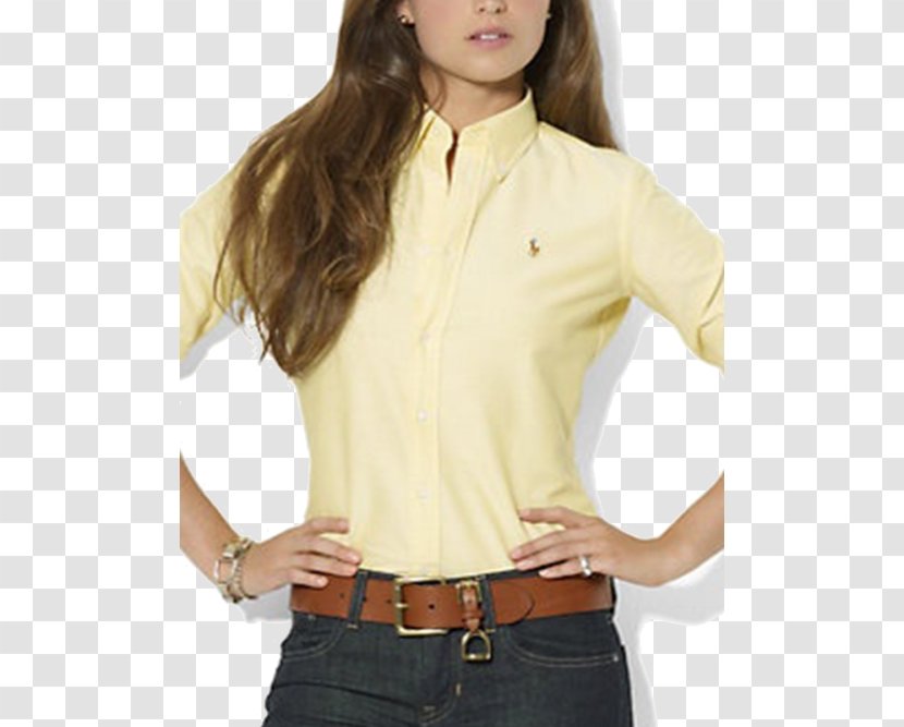 Blouse T-shirt Dress Shirt Ralph Lauren Corporation Polo Transparent PNG