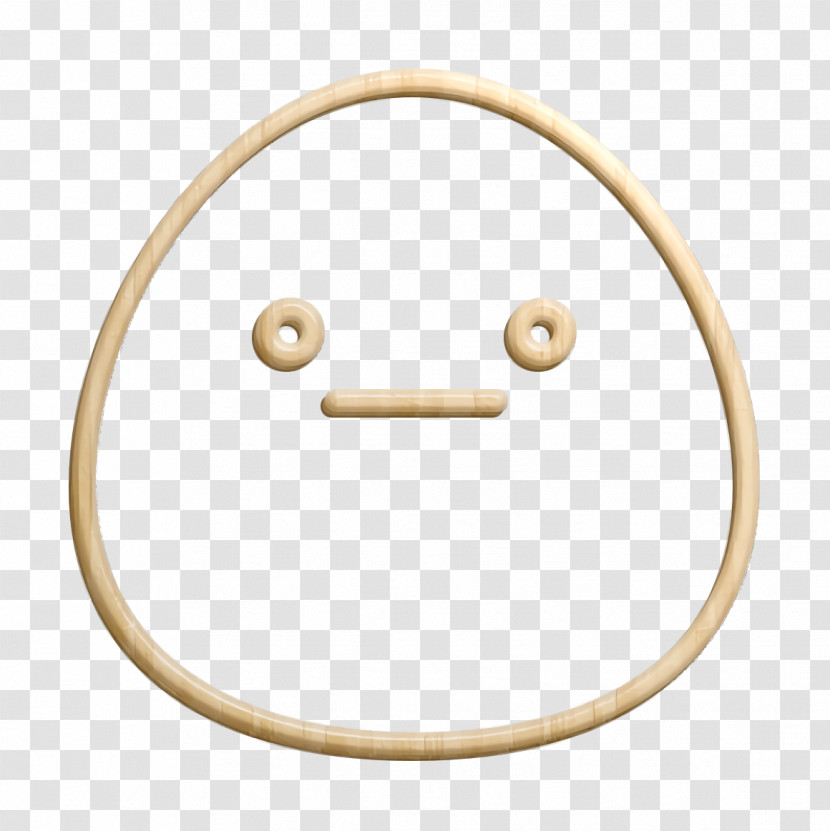 Emoji Icon Quiet Icon Transparent PNG