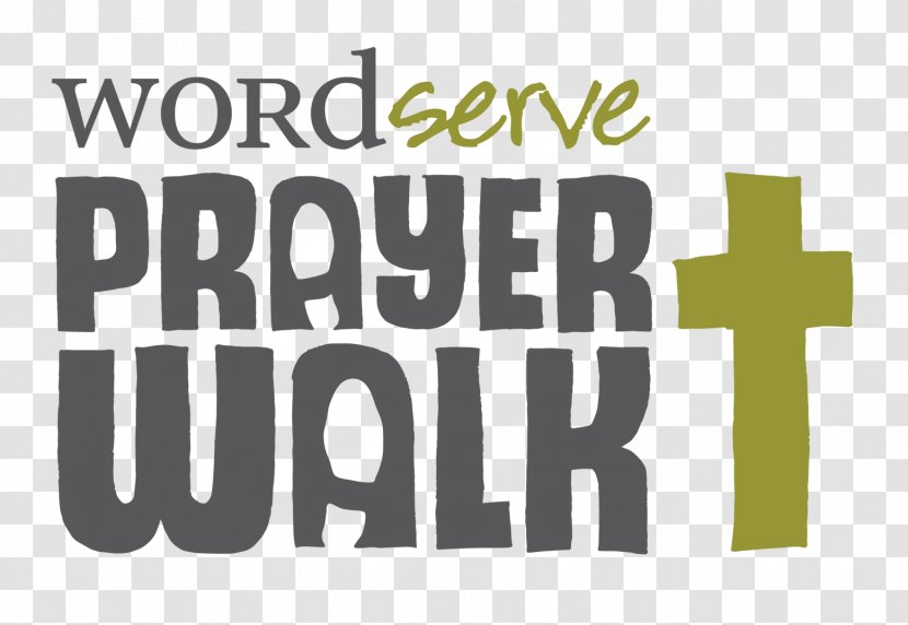 WordServe Church Prayer Walk Walking Logo - School - Green Transparent PNG