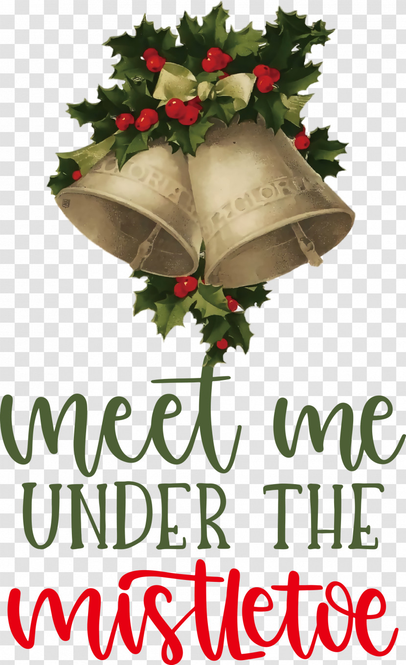 Meet Me Under The Mistletoe Mistletoe Transparent PNG