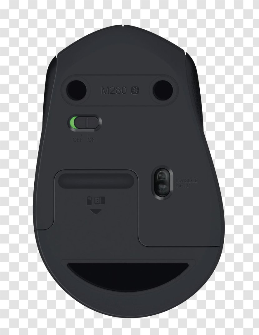 Computer Mouse Logitech M280 Optical Wireless - Technology - Headset Transmitter Transparent PNG