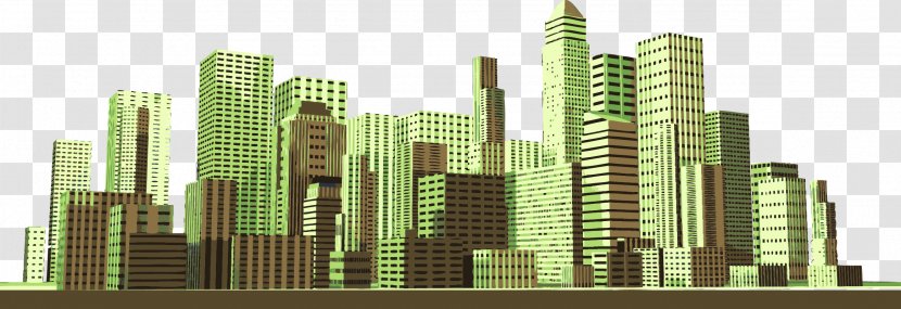 Building Silhouette Biurowiec Architecture - Drawing - Vector City Transparent PNG