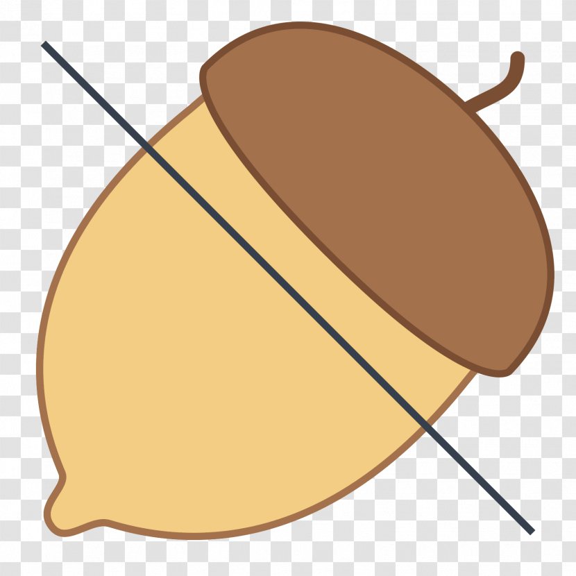 Food - Brown - Nuts Vector Transparent PNG