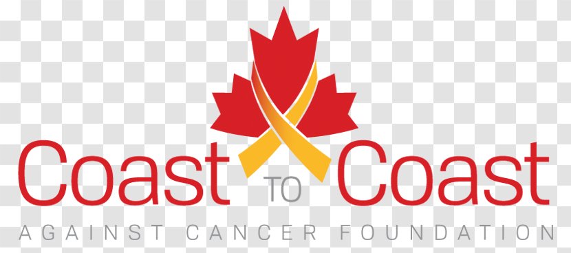 Logo Calgary Coast To Against Cancer Font Brand - Leaf - Ride On And Fight Transparent PNG