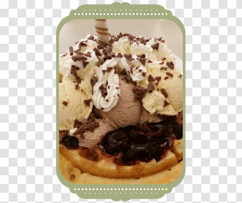 Sundae Evelyn's Tea Rooms Ice Cream Dame Blanche Restaurant - Chocolate Transparent PNG