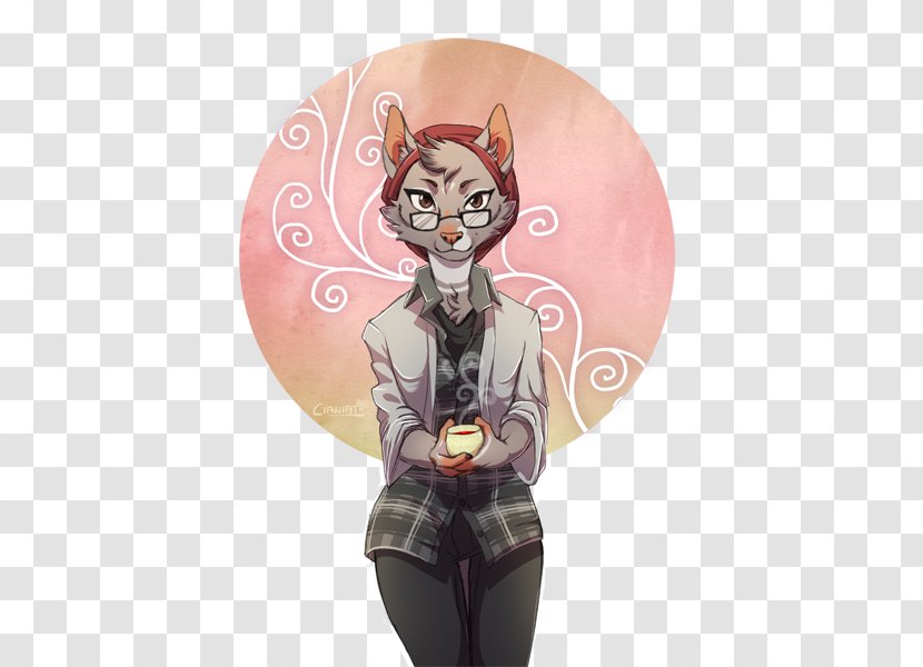 DeviantArt Whiskers Tea - Cat - Time Transparent PNG