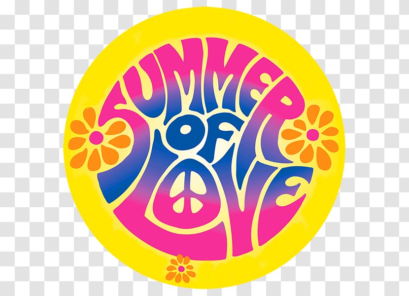 Summer Of Love San Francisco Human Be-In Hippie - Flower Child - Festival Transparent PNG