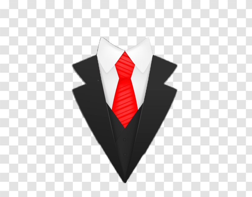 Suit Necktie Huawei P10 Formal Wear - Bow Tie - And Red Flat Picture Material Transparent PNG
