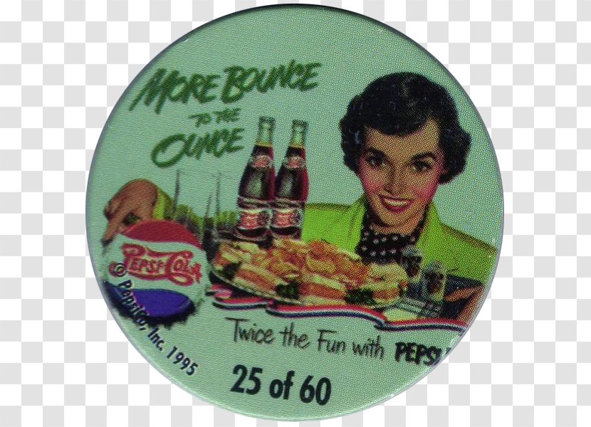 Pepsi Fizzy Drinks Food Milk Caps More Bounce To The Ounce - Tableware - Fun Transparent PNG