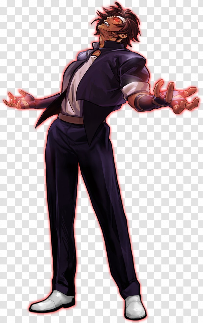The King Of Fighters 2002: Unlimited Match XIII Kyo Kusanagi Iori Yagami - Cartoon Transparent PNG